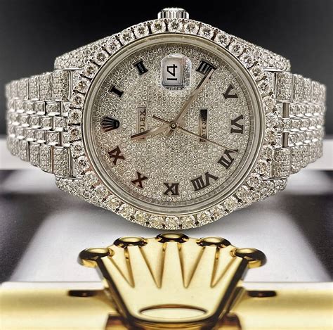 rolex day-date platin iced out|factory iced out Rolex.